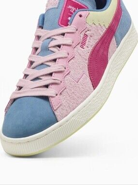 BNWT PUMA x Netflix Squid Game Suede Sneakers Multicolor Men 8.5 Women 10 Pop